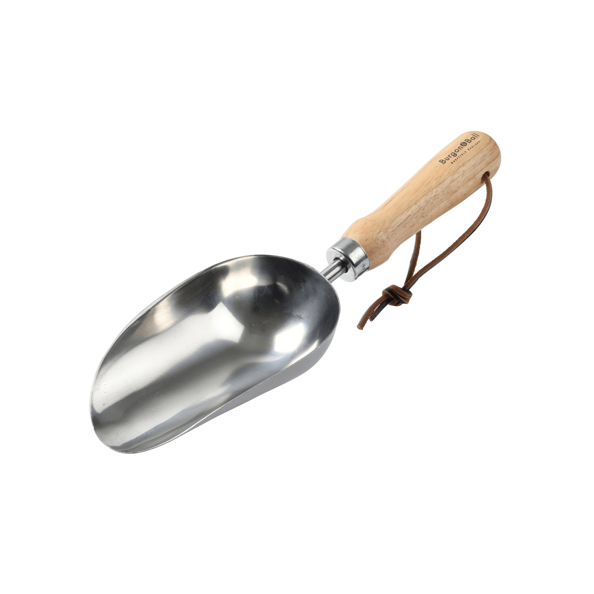 Burgon & Ball RHS Stainless Steel Compost Scoop | FSC Handle