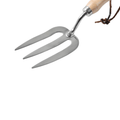 RHS Endorsed Stainless Steel Hand Fork by Burgon & Ball