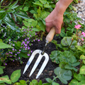 RHS Endorsed Stainless Steel Hand Fork by Burgon & Ball