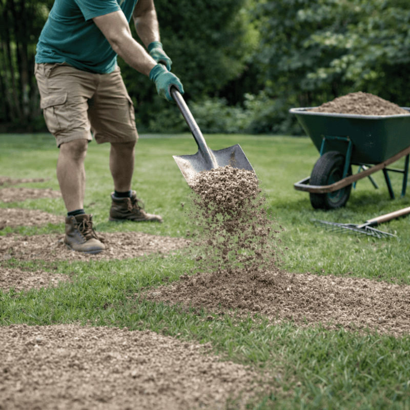 Topdressing Sand and Soil Mix
