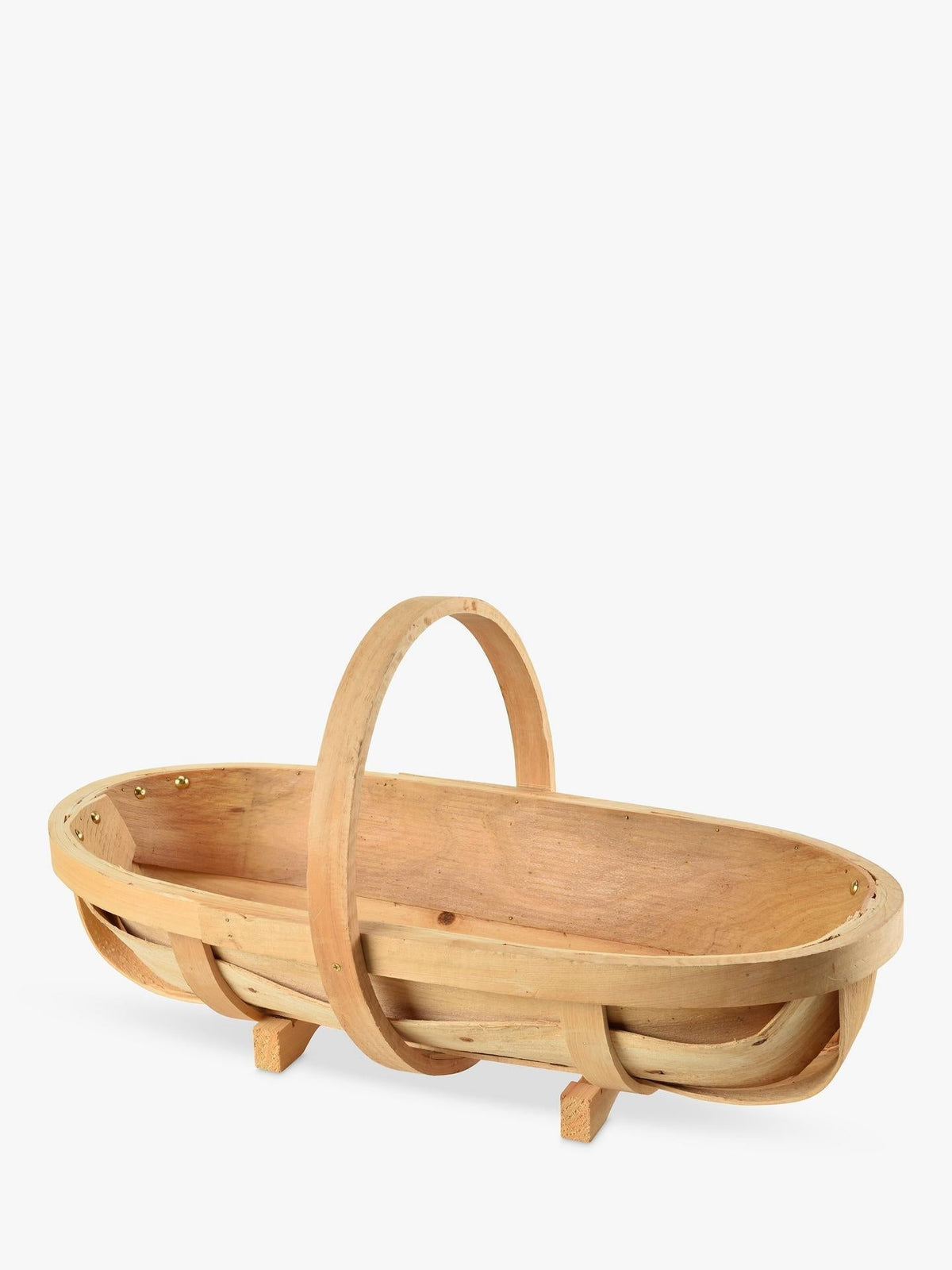 Burgon & Ball Traditional Wooden Trug | Large, 57cm Harvesting Trug