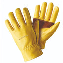 Briers Ultimate Golden Leather Gardening Gloves | M or L