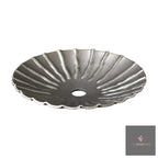 VIBee Bee Drinker saucer design – shallow ribbed steel saucer
