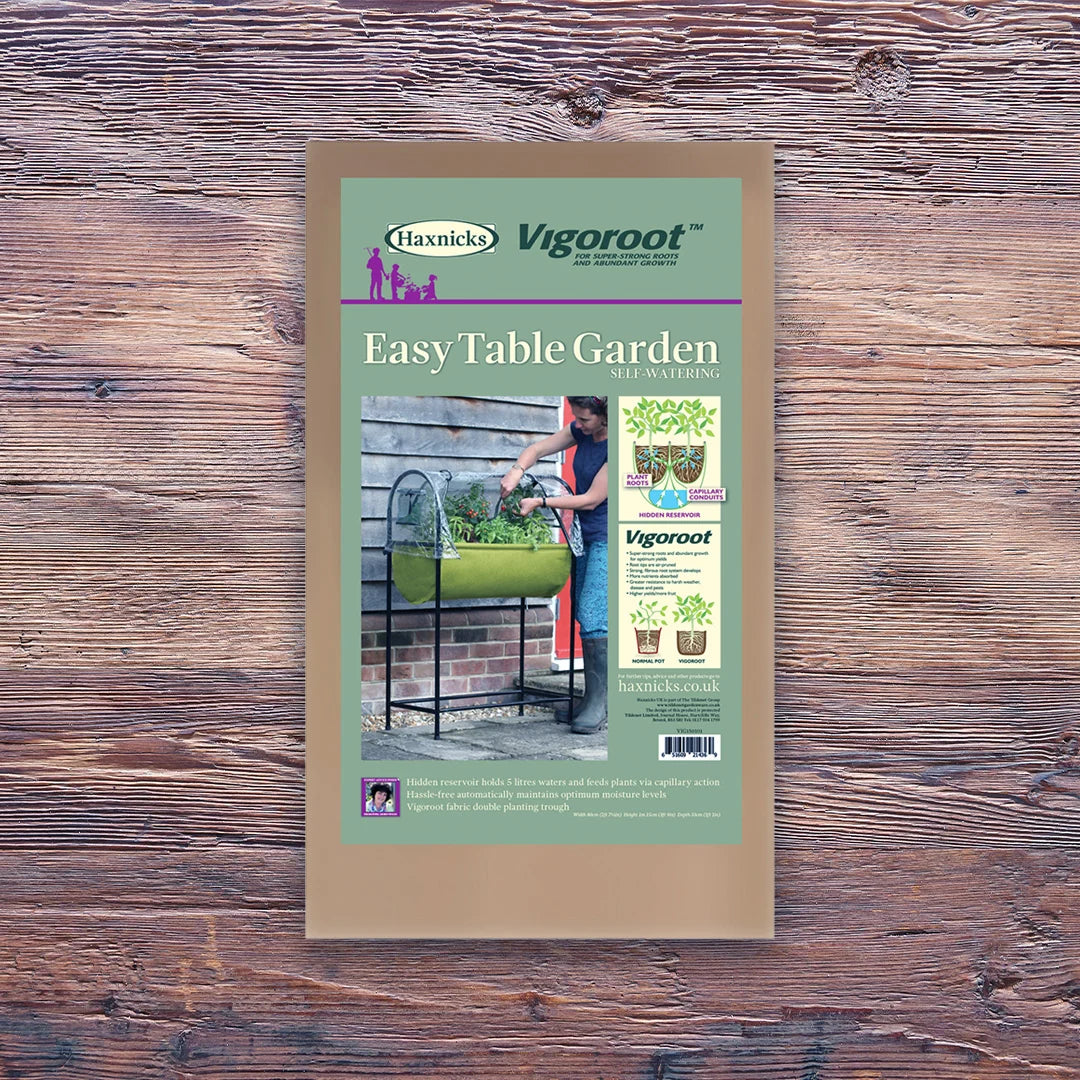 Vigoroot Easy Table Garden | Self-Watering with Cover