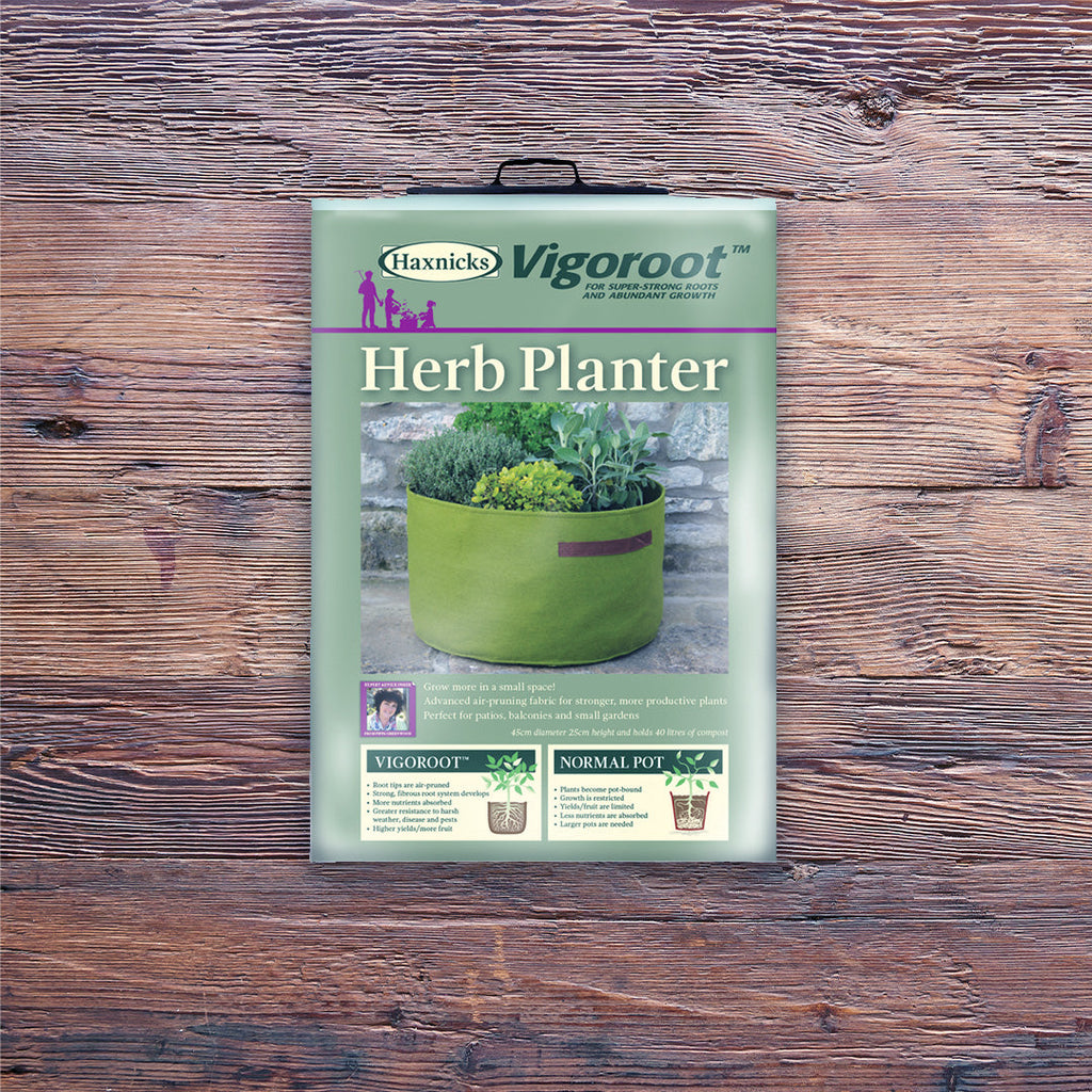 Vigoroot Herb Planter | 40 Litre Fabric Planter