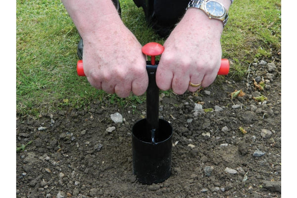 Heavy Duty Bulb Planter by Garland - Long Handled Steel