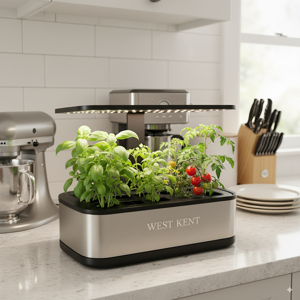 12 Pod Smart Garden Essential (W) - Indoor Hydroponic Growing System